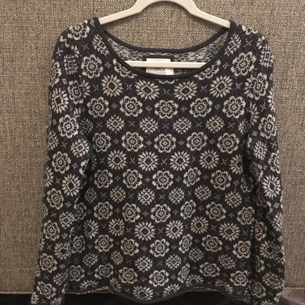 H&M snowflake sweater